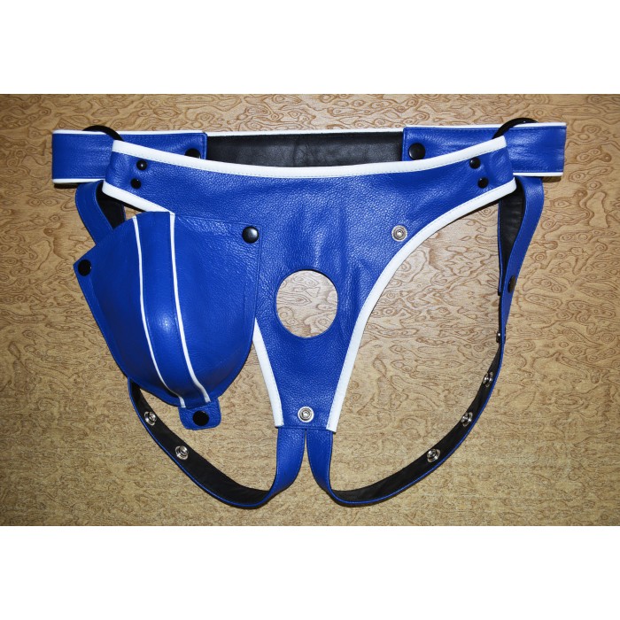 Leather Jock Pouch Leather Underwear